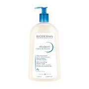 Bioderma Atoderm Crème de douche, kremowy żel do mycia twarzy i ciała, 1000 ml