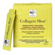 New Nordic Collagen Shot, saszetki z płynem, smak jagodowy, 15 szt.