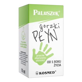 Kosmed Paluszek, gorzki płyn przeciw obgryzaniu paznokci, 10 ml