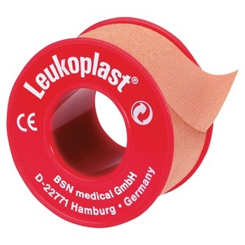 Leukoplast, plaster (przylepiec w rolce), 1,25 cm x 4,6 m, 1 szt.