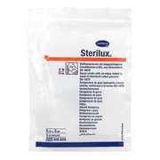 Sterilux, kompresy jałowe 17-nitkowe, 12 warstwowe, 5 cm x 5 cm, 3 szt.