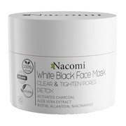 Nacomi, maska biało-czarna, 50 g