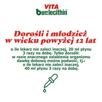Vita Buerlecithin, płyn doustny, 1000 ml