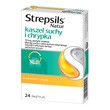 Strepsils Natur kaszel suchy i chrypka, 10 mg, pastylki miękkie, 24 szt.