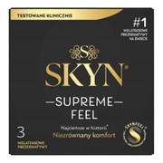 SKYN Supreme Feel, prezerwatywy, supercienkie, 3 szt.