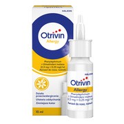 Otrivin Allergy, 2,5mg+0,25mg/ml, aerozol do nosa, 15 ml