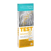 Home Check Test Witaminy D, test do oznaczania stężenia witaminy D we krwi, 1 szt.