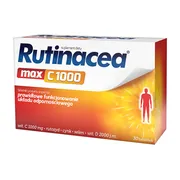 Rutinacea MAX C 1000, tabletki powlekane, 30 szt.