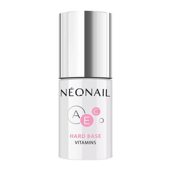 NeoNail Hard Base, baza hybrydowa z witaminami, 7,2 ml