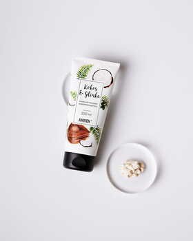 Anwen, maska do włosów niskoporowatych, kokos i glinka, 200 ml