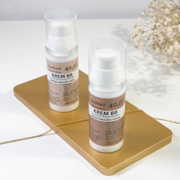 Snailmed, krem BB ze śluzem ślimaka i woskiem pszczelim, naturalny ciemny, 50 ml