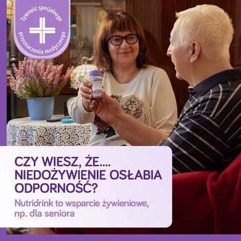 Zestaw 2x Nutridrink, smak czekoladowy, płyn, 4 x 125 ml