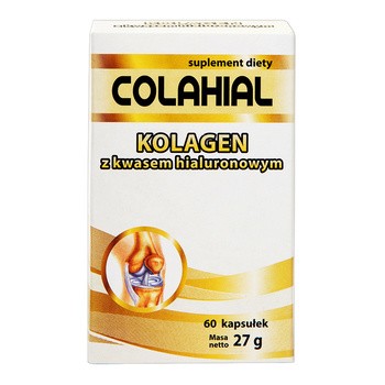 Colahial, kapsułki z kolagenem z kwasem hialuronowym, 60 szt.