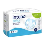 Inteno Safety Pieluchomajtki dla dorosłych, S, 20 szt.