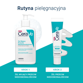 CeraVe, żel myjący przeciw niedoskonałościom, 236 ml