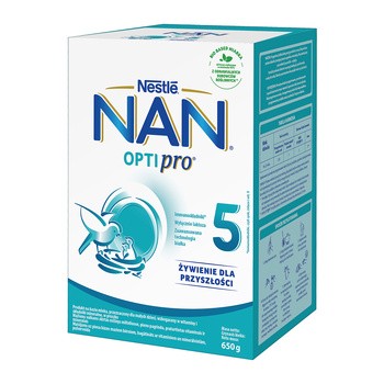 Zestaw 6x Nestle Nan Optipro 5, proszek, 650 g