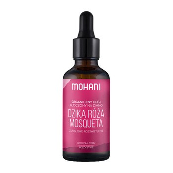 Mohani, olej z dzikiej róży Mosqueta, tłoczony na zimno, 50 ml