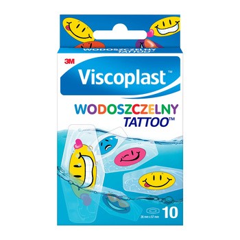 Viscoplast Tattoo, plastry wodoszczelne, 10 szt.