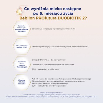 Bebilon PROfutura DUOBIOTIK 2, mleko następne po 6. miesiącu, proszek, 800 g