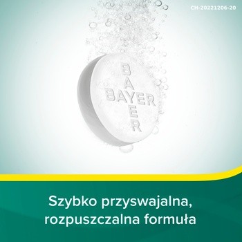 Aspirin C Forte, 800 mg + 480 mg, tabletki musujące, 10 szt.