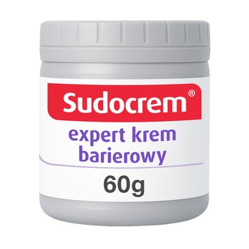 Sudocrem Expert, krem barierowy, pieluszkowe zapalenie skóry, otarcia, 60 g