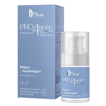 Ava Pro4Biotic, kojąco-rozjaśniające serum pod oczy, 15 ml
