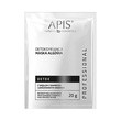 Apis Detox, Maska algowa detoksykująca z węglem z bambusa i jonizowanym srebrem, proszek, 20 g
