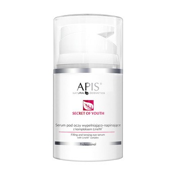 Apis Sekret Młodości, serum pod oczy wypełniająco-napinające z kompleksem Linefill™, 50 ml