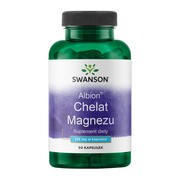 Swanson Albion Chelat Magnezu, kapsułki, 90 szt.
