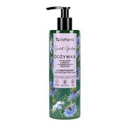 Vis Plantis, odżywka do włosów cienkich i pozbawionych objętości, czarnuszka, bawełna, len, 400ml