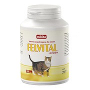 Mikita Felvital + lecytyna, karma uzupełniająca dla kotów, tabletki, 100 szt.