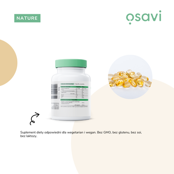 Osavi Tribulus Terrestris - saponiny 200 mg, kapsułki twarde, 90szt.