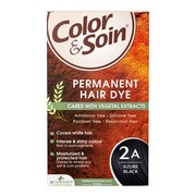 Color&Soin, farba do włosów, odcień lazurowa czerń (2A), 135 ml