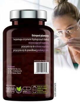 Essensey Ostropest plamisty, Wsparcie wątroby, kapsułki, 90 szt.