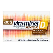 Vita-miner Senior D3, tabletki, 60 szt.