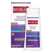 Bioblas, ziołowy, antystresowy szampon z procyjanidyną i biotyną do wszystkich rodzajów włosów, 360 ml