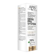 APIS, Depiq Pro System, depigmentujący booster z α-arbutyną 1% i kompleksem rozjaśniającym 1%, 30 ml