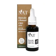 NAT Ekstrakt z Konopi CBD 10%, olej, 30 ml