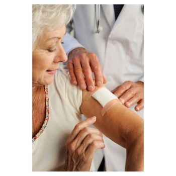 Viscoplast Poloflex, tkaninowy przylepiec elastyczny, 4,2 m x 12,5 mm, 1 rolka