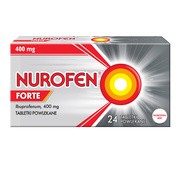Nurofen Forte, 400 mg, tabletki powlekane, 24 szt.