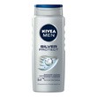 Nivea Men, żel pod prysznic 3w1, Silver Protect, 500 ml