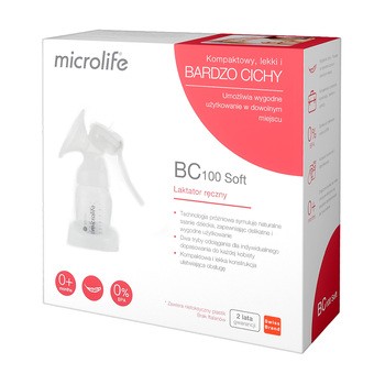 Microlife, laktator BC 100 Soft, ręczny, 1 szt.