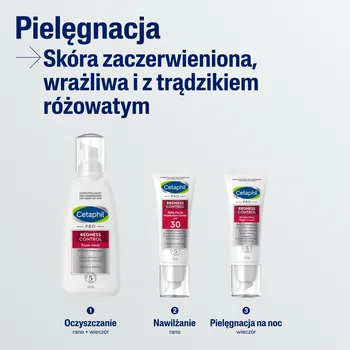 Cetaphil PRO Redness Control, pianka do mycia, 236 ml