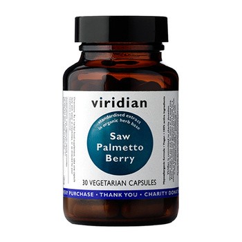 Viridian Saw Palmetto Berry Extract (Palma Sabałowa), kapsułki, 30 szt.