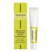 Snailmed, krem pod oczy z ceramidami, aloesem i kwasem oktadekanowym, 25 ml