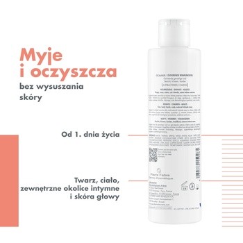 Avene Eau Thermale, Cicalfate+, oczyszczający żel do mycia, 200 ml