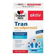 Doppelherz aktiv Tran na odporność, kapsułki, 120 szt.