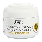 Ziaja Kwiat Słonecznika, krem przeciw zmarszczkom, 50 ml