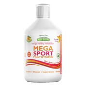 Swedish Nutra Mega Sport, płyn, smak pomarańczowy, 500 ml