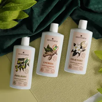 Orientana, ajurwedyjski szampon do włosów, jaśmin i migdałecznik, 210 ml